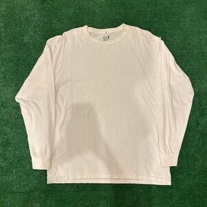 Fruit of the Loom Blank Long Sleeve Shirt Adult Large